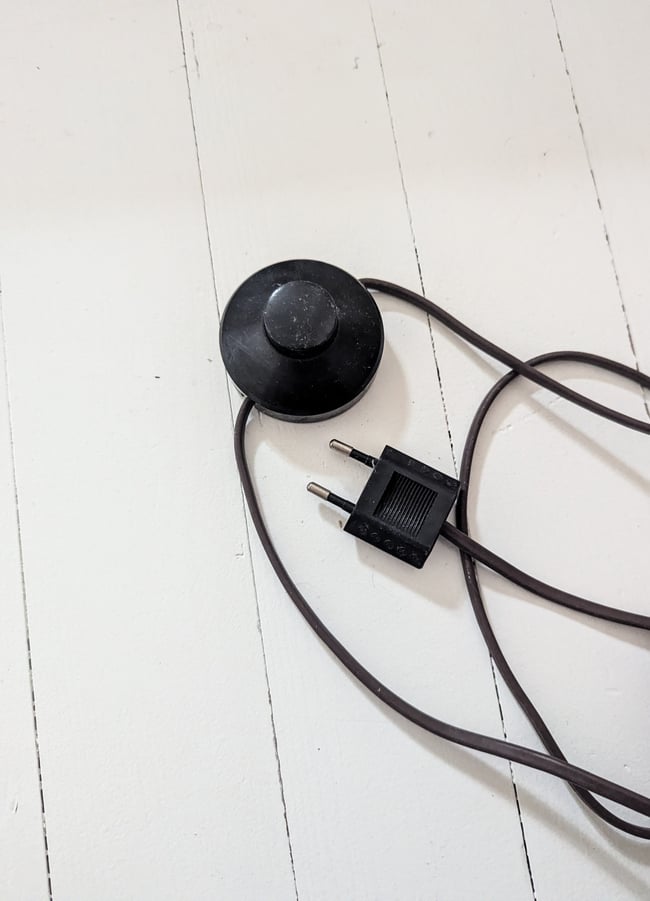 Grande lampe de sol.