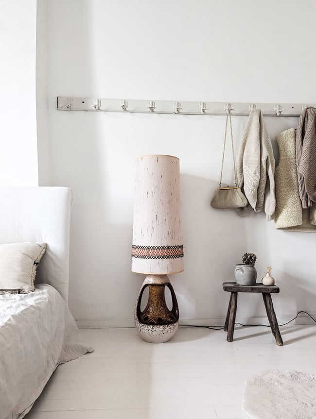 Grande lampe de sol.