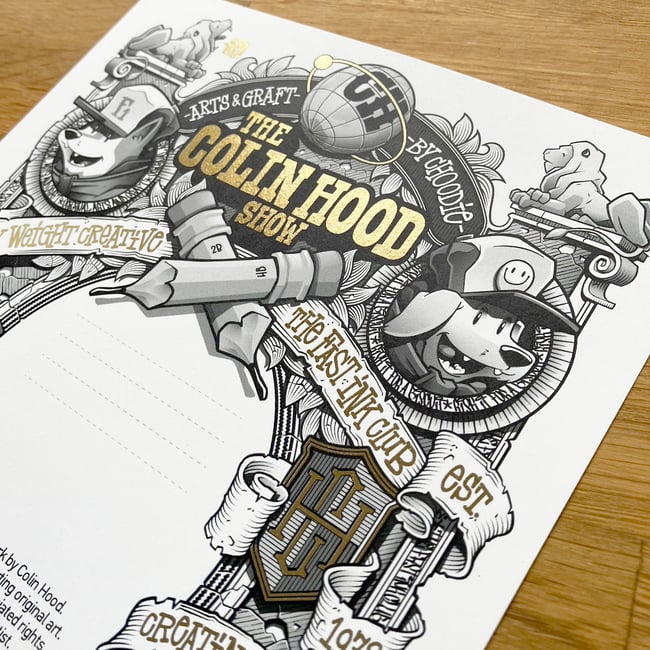 Snap Shot Foil print