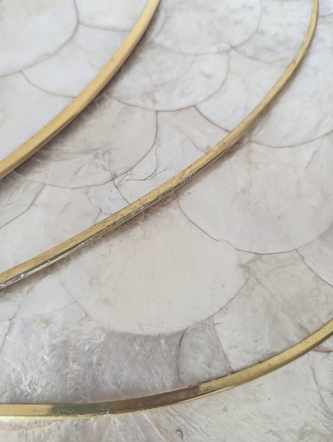 Sets de table en nacre 