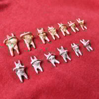 Image 2 of Advent day 4-Cling demons in bronze or silver PRE-ORDER