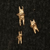 Image 1 of Advent day 4-Cling demons in bronze or silver PRE-ORDER