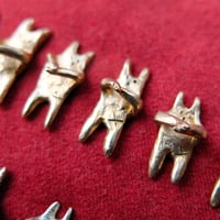 Image 3 of Advent day 4-Cling demons in bronze or silver PRE-ORDER