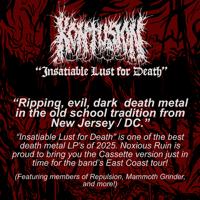 Image 3 of KONTUSION "Insatiable Lust for Death" CS