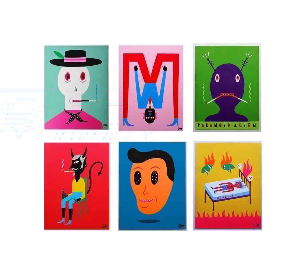 Image of SIX NEW PAINTINGS