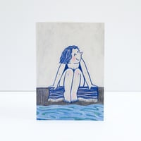 Image 1 of 'Chilly Feet' Greetings Card