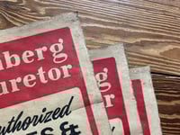 Image 3 of Stromberg Carburetor Horizontal Linocut Print  FREE SHIPPING