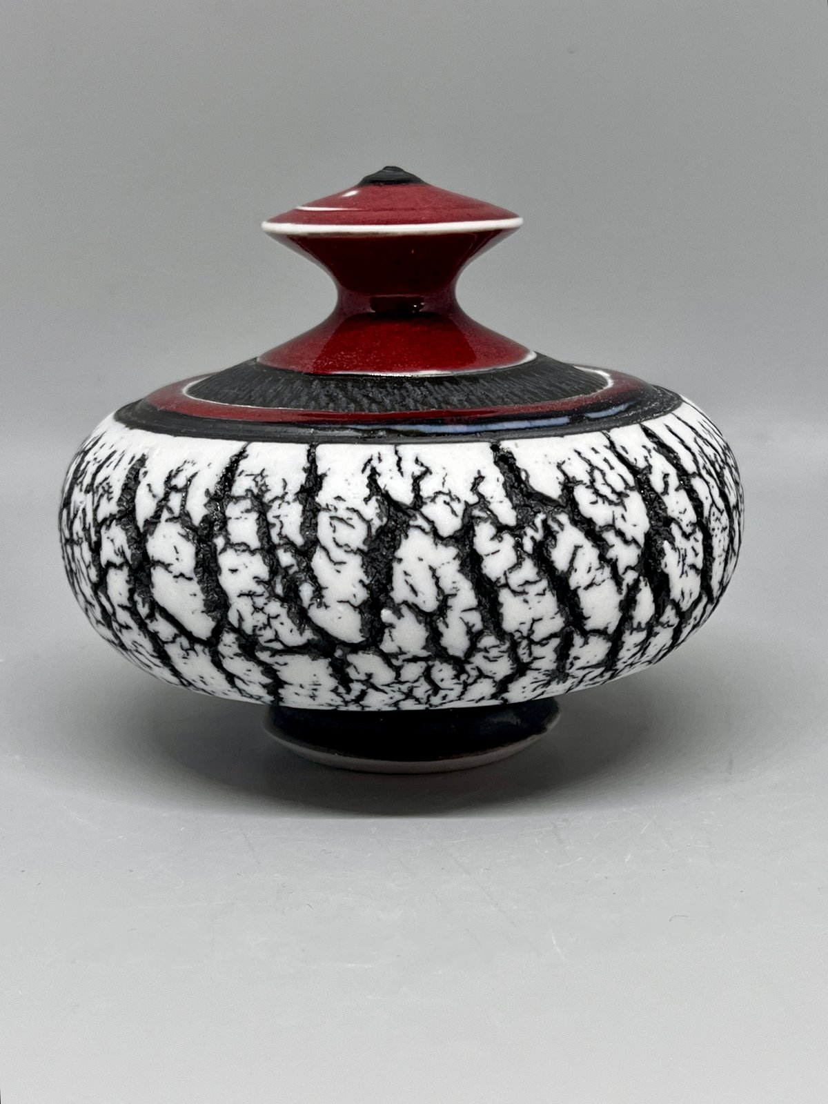 CRACKLE WARE VASE 2