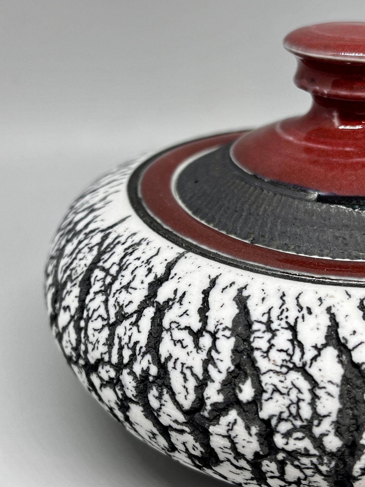 CRACKLE WARE VASE 2