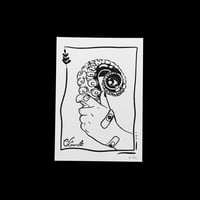 Saisir - Sérigraphie sur Papier - A5 10,5x14,8cm by La Cocasserie