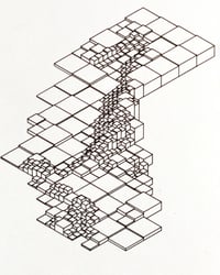 Image 4 of California Elevation Study VI, Fourfold Abstraction