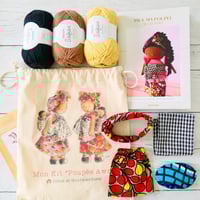 Image 1 of Kit crochet Ma Poupée Awa (version jaune)