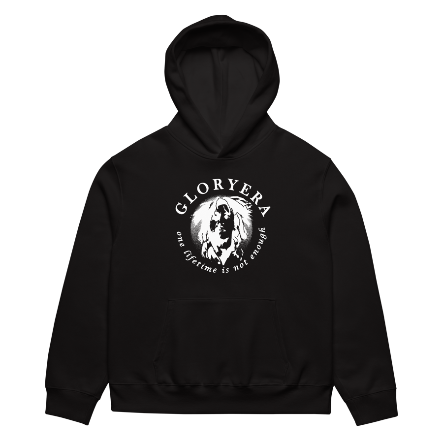 Image of GLORYERA® "ONE LIFETIME™" Premium Hoodie (BLACK)