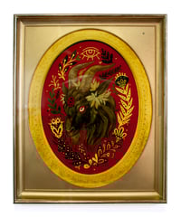 Image 1 of Guide Thy Hand in gold shadowbox frame