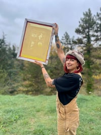 Image 2 of Square Landscape - Patch M - 10,5x14,8 cm by MLNBGR