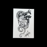 Never Die - Sérigraphie sur Papier - A5 14,8× 21cm by Charl’haine