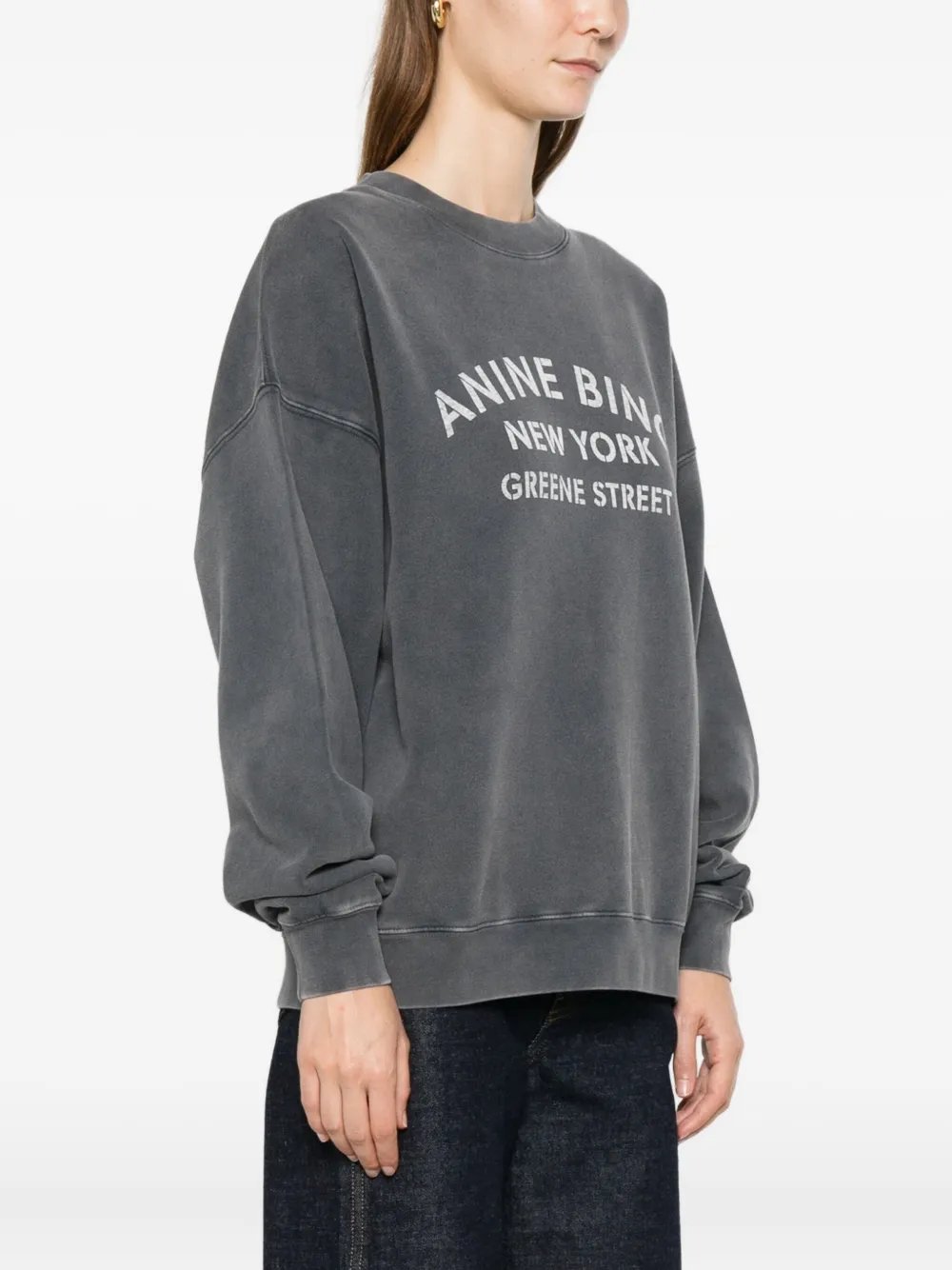 Image of ANINE BING MILES SWEATSHIRT NY