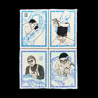 Gribouillage Tentaculaire - Patch XL - 21× 29,7cm by Sacré Poulpe