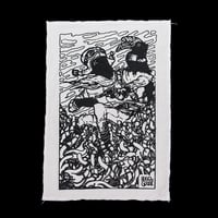 L’Aventurier Blanc - Patch XXL 22×32 cm by Hugo & Grafik