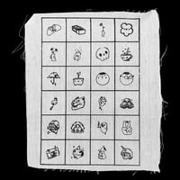 Multivers Noir - Patch Prototype Uncut Sheet 21x29,7 cm, Unique