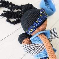 Image 4 of Kit crochet Ma Poupée Awa (version bleu jean)