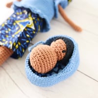 Image 5 of Kit crochet Ma Poupée Awa (version bleu jean)