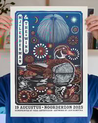 Image 2 of MJ Lenderman & the Wind | 35x50 cm Screen print