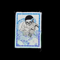 Image 1 of Gribouillage Tentaculaire Part 3 - Patch M - 10,5x14,8 cm by Sacré Poulpe