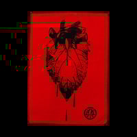 Coeur Feuille - Patch XXL - 22x32 cm by Leremythe 