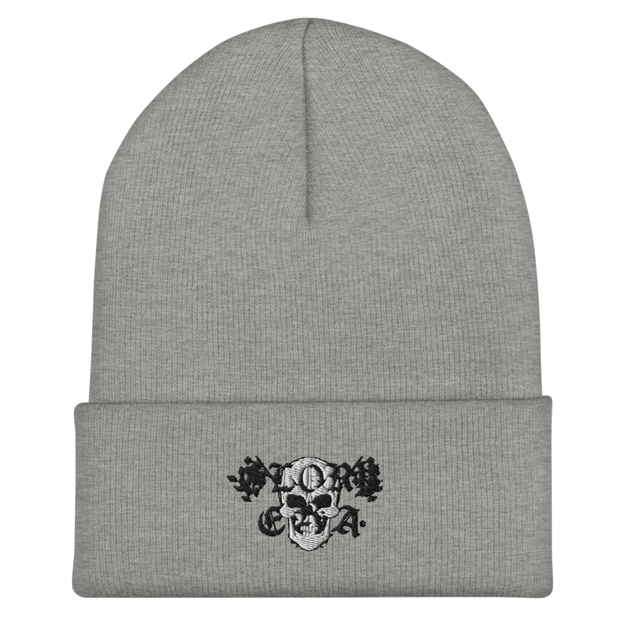Image of GLORYERA® Caveira Cuff Beanie (GRAY)