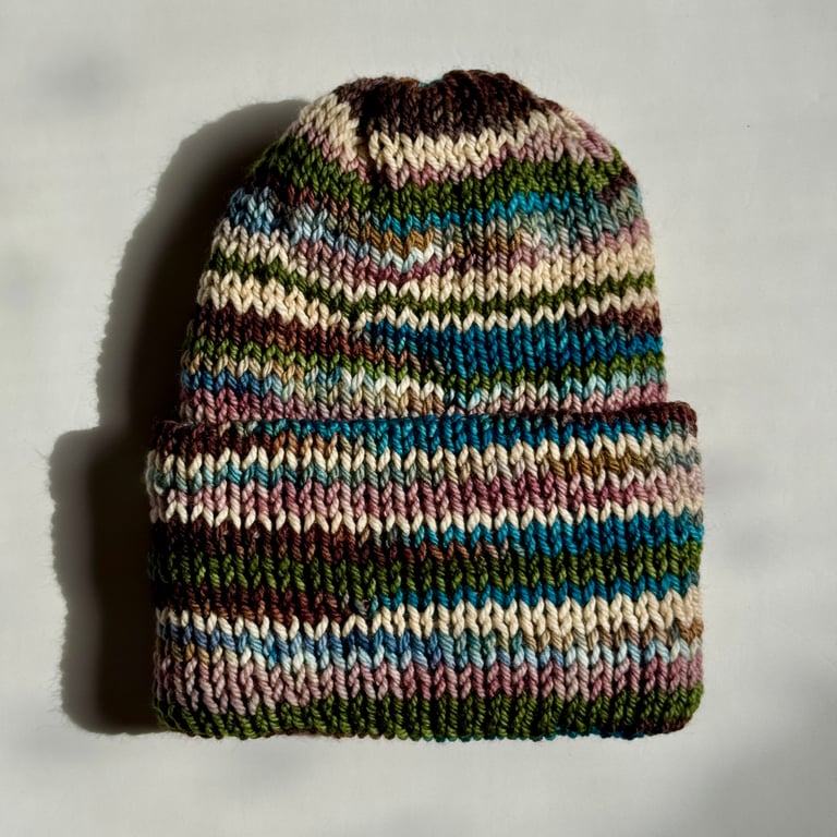 Scrap Cuff Beanie - #108