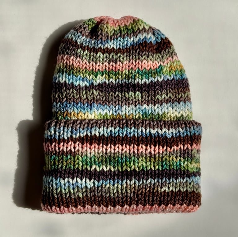 Scrap Cuff Beanie - #113