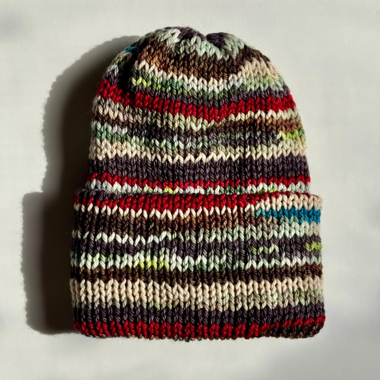 Scrap Cuff Beanie - #114
