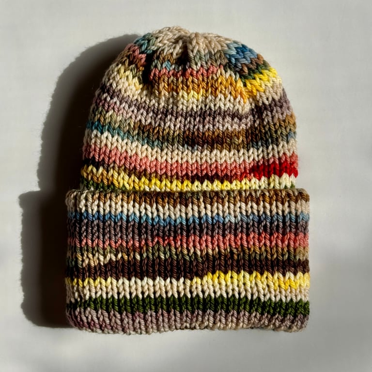 Scrap Cuff Beanie - #111