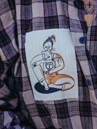 Image 3 of Hot Honey - Patch M-  10,5x14,8cm by Zoé Brasier