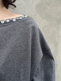 Image 11 of Women’s Off-Shoulder Tshirt – Loose Fit – Cotton Jersey Fiona 