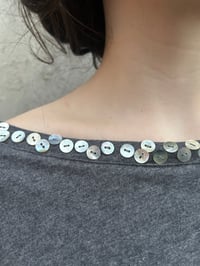 Image 12 of Women’s Off-Shoulder Tshirt – Loose Fit – Cotton Jersey Fiona 