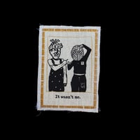 Image 1 of It wasn’t Me - Patch M - 10,5x14,8 cm by Sacré Poulpe