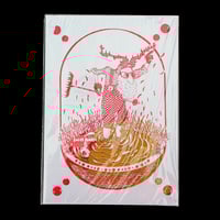 Image 1 of Mare de Sorcellerie - Sérigraphie sur Papier -  A3 42x29,7cm by Sacré Poulpe