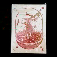 Image 2 of Mare de Sorcellerie - Sérigraphie sur Papier -  A3 42x29,7cm by Sacré Poulpe