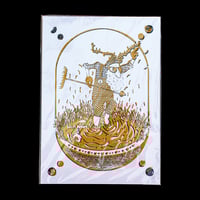 Image 3 of Mare de Sorcellerie - Sérigraphie sur Papier -  A3 42x29,7cm by Sacré Poulpe