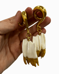 Chunky deer teeth weights