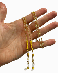 Hare bones glasses chain