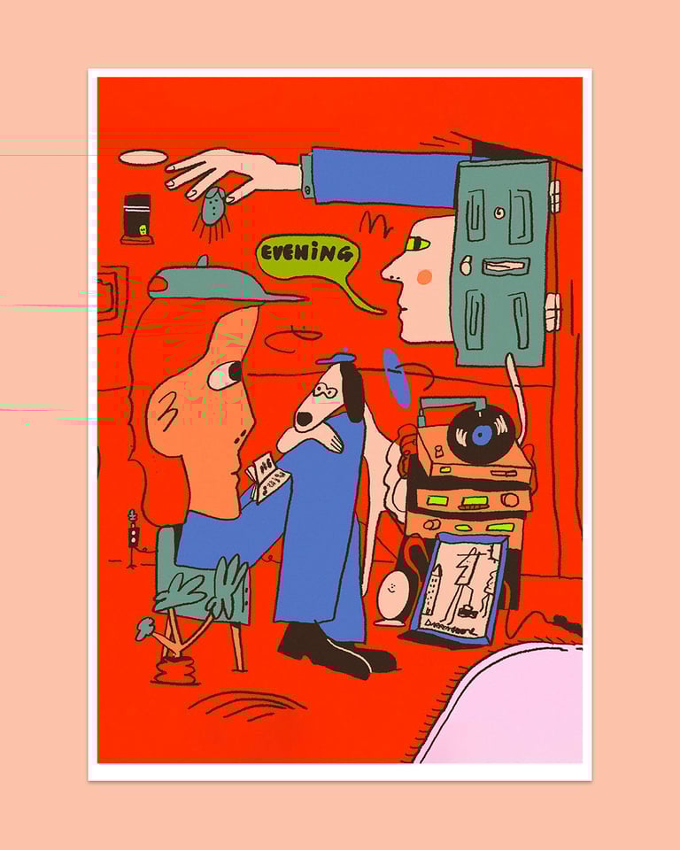 The Guest - Giclée Print