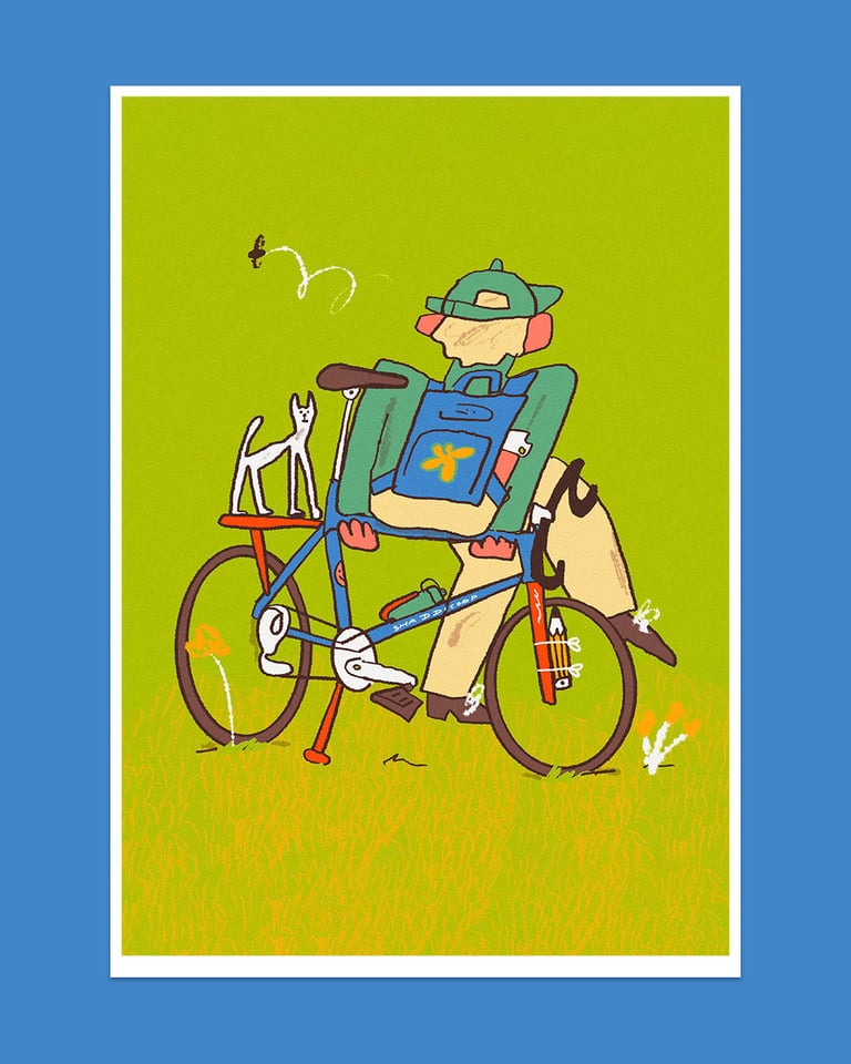 Bikepack - Giclée Print