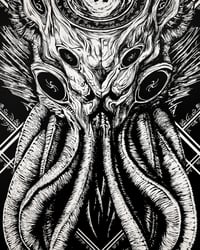Image 2 of "Lord Cthulhu" - Fine Art Print