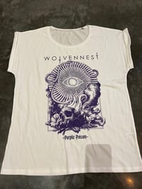 Girlie Purple Poison (Purple print on white)