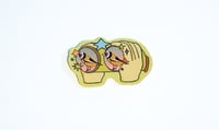 Image 1 of birdwatching binoculars holographic sticker