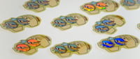 Image 2 of birdwatching binoculars holographic sticker