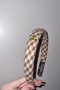 Image 1 of Brown CC hairband 